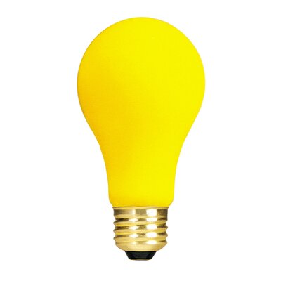 25W Long Life Standard Incandescent Bug Light in Yellow (Set of 20)