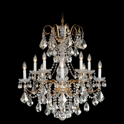 New Orleans 10 Light Chandelier in Silver