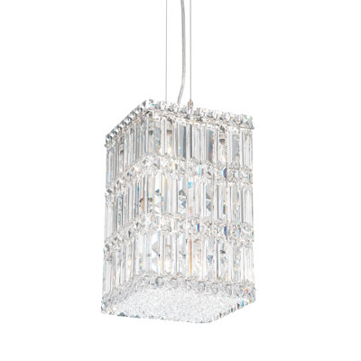 Quantum 9 Light Chandelier with Swarovski Crystal