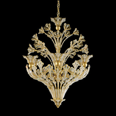 Rivendell 12 Light Pendant Finish: Bronze Umber Crystal Color: Swarovski Spectra