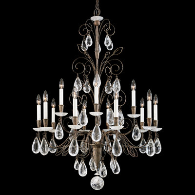 Tesoro 15 Light Chandelier Color: French Gold