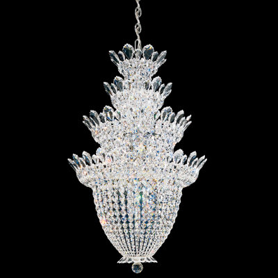 Trilliane 24 Light Pendant Crystal Color: Strass Clear