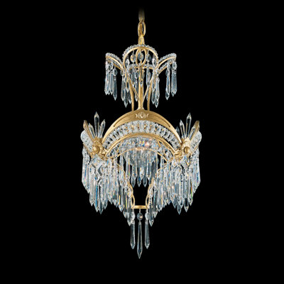 Victorian 1 Light Foyer Pendant Color: Antique Pewter