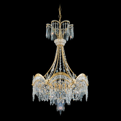 Victorian 7 Light Foyer Pendant Color: Antique Pewter