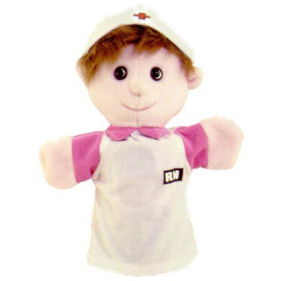 nurse plush doll