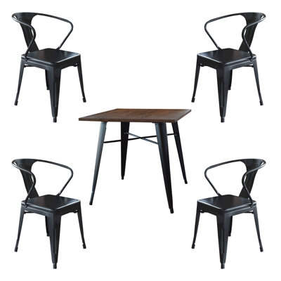 AmeriHome 5 Piece Dining Set