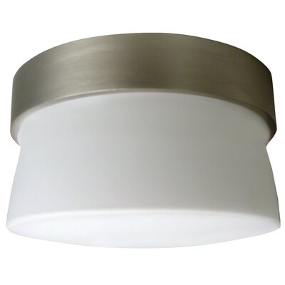 Aria 1 Light Mini Flush Mount Finish: Satin Nickel