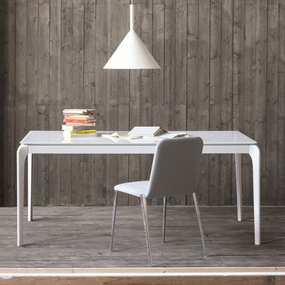 Julia Extendable Dining Table Size: 30 inch H x 79 inch W x 39.5 inch D