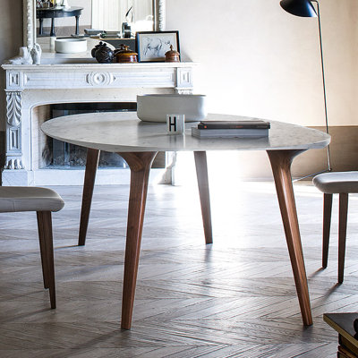 Armidale Dining Table Size: 110.2 inch L x 51.2 inch W
