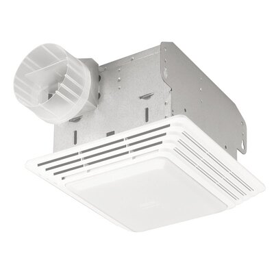 50 CFM Bathroom Exhaust Fan with Light