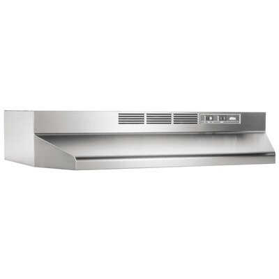 24 Non-Ducted Under Cabinet Range Hood Finish: Stainless Steel image