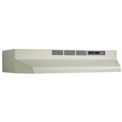 24 Non-Ducted Under Cabinet Range Hood Finish: Bisque image