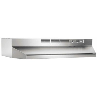 30 Non-Ducted Under Cabinet Range Hood Finish: Stainless Steel image