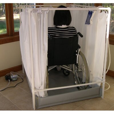 Wheelchair Accessible Portable Shower Stall Standard Model image