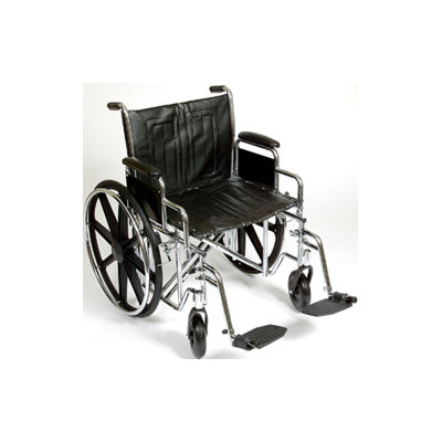 K7-Lite Bariatric Wheelchair Seat Size: 22 W x 18 D, Front Rigging: Swingaway Footrest image