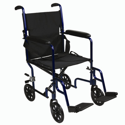 Transport 19 Wheelchair Color: Blue image
