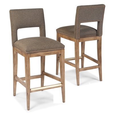 25.5 inch Bar Stool Upholstery: Harvest