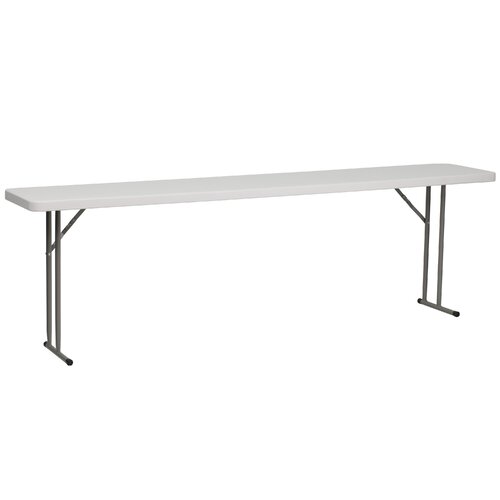 FlashFurniture 96 Rectangular Folding Table RB 1896 GG