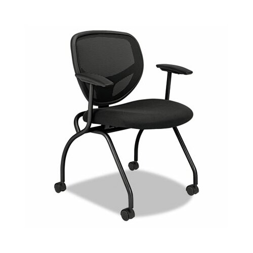 Basyx VL300 Series Nesting Guest Chair with Arms (Set of 2) BSXVL301MM10