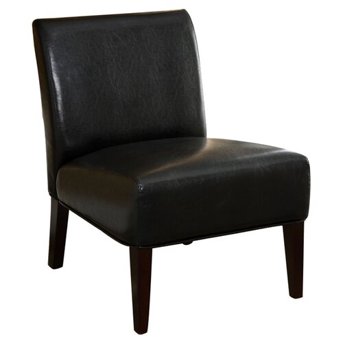 Hokku Designs Dean Leatherette Slipper Chair IDF AC6121 PU