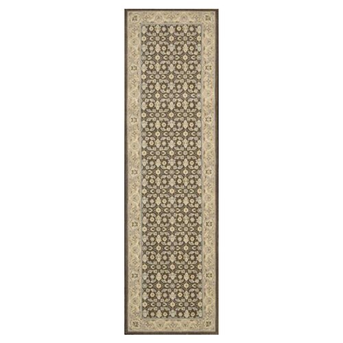 Nourison Persian Empire Chocolate Checked Rug PE26 CHO Rug Size 23 x 8