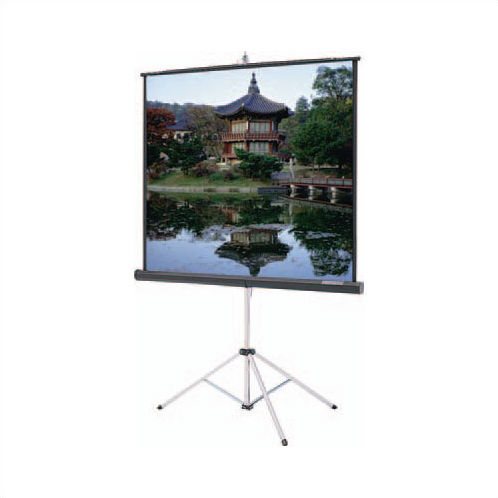 Projector Screens Picture King Matte White Portable Projection Screen The Picture King® is a durable tripod screen designed for daily use with heavy aluminum legs with a toe release mechanism for a wide stance with maximum stability. A fabric lock secures the screen surface during transport and use to prevent shifting. ...