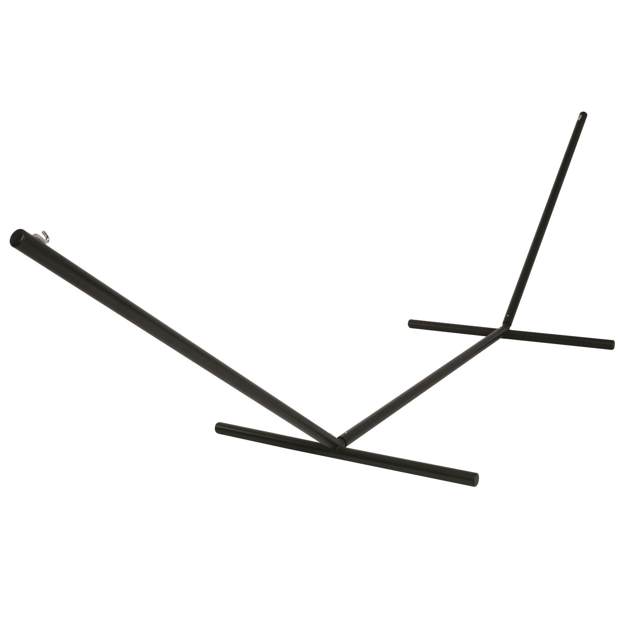 Edmundson Tri-Beam Steel Hammock Stand Color: Black