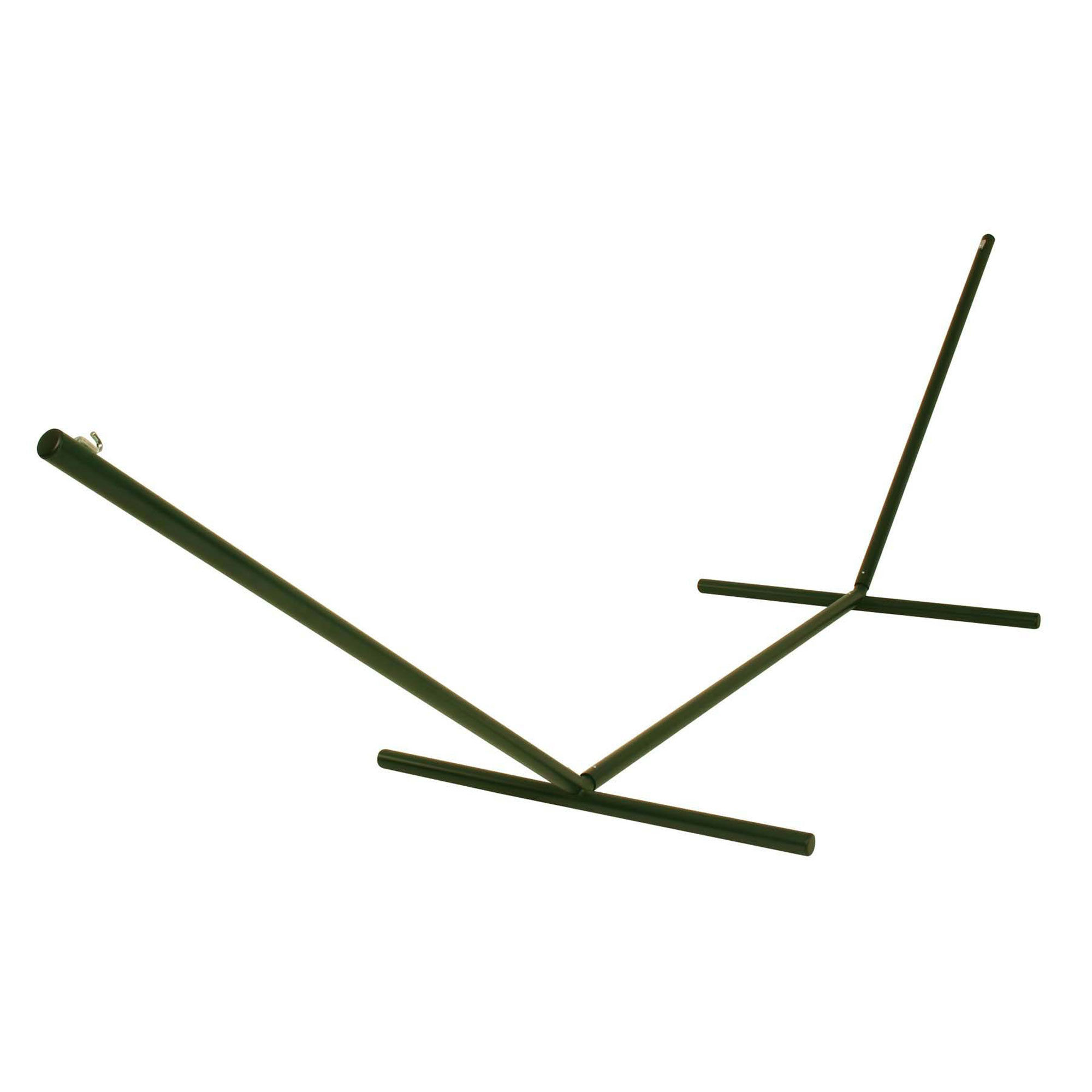 Edmundson Tri-Beam Steel Hammock Stand Color: Forest Green