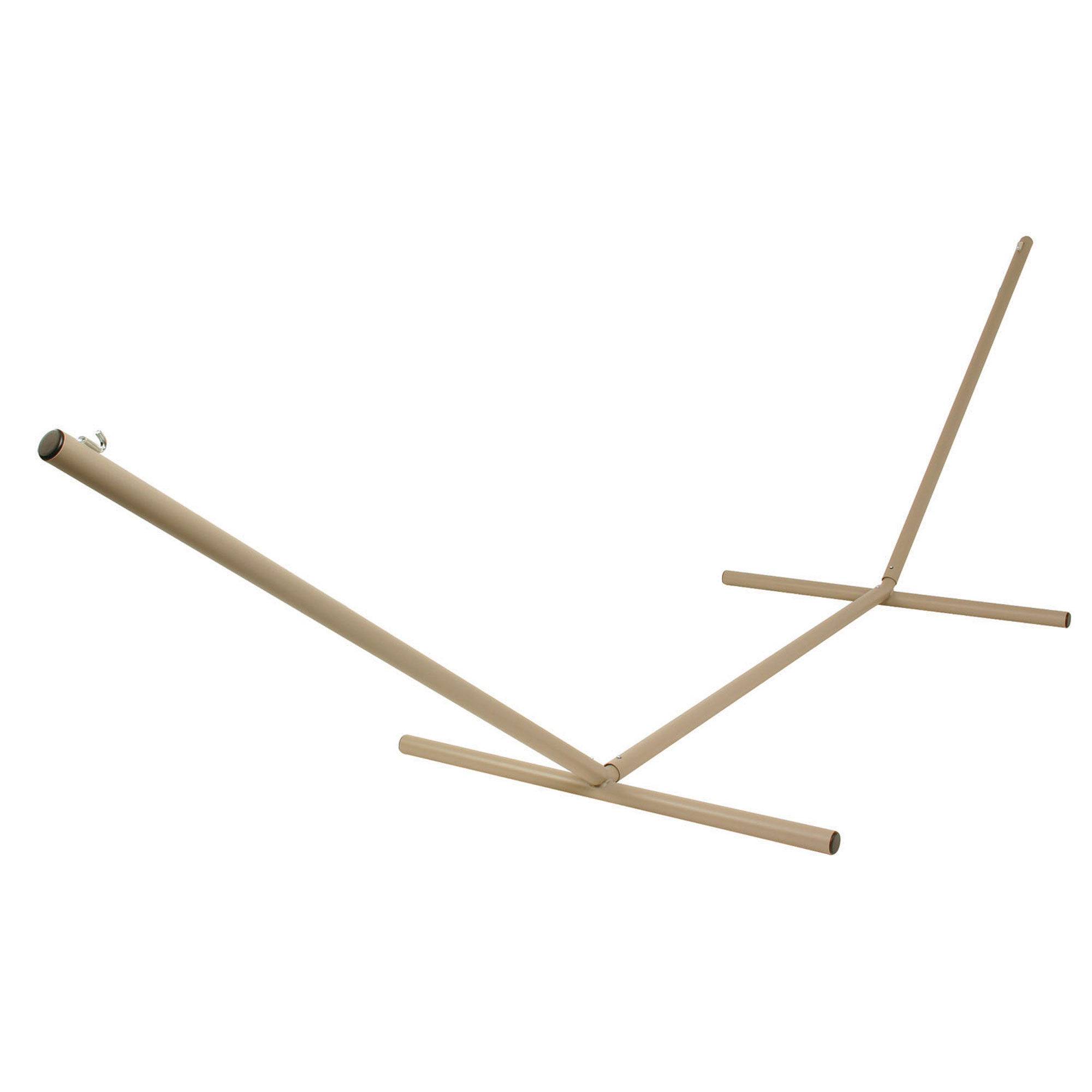Edmundson Tri-Beam Steel Hammock Stand Color: Taupe