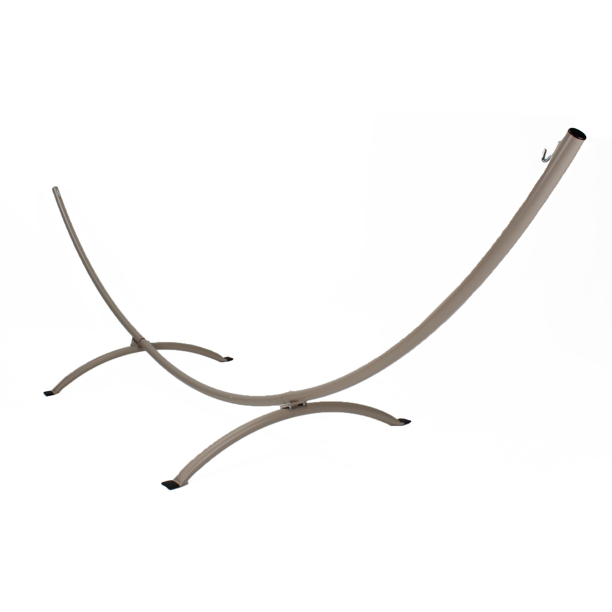 Eddins Metal Standard Hammock Stand Color: Taupe Textured