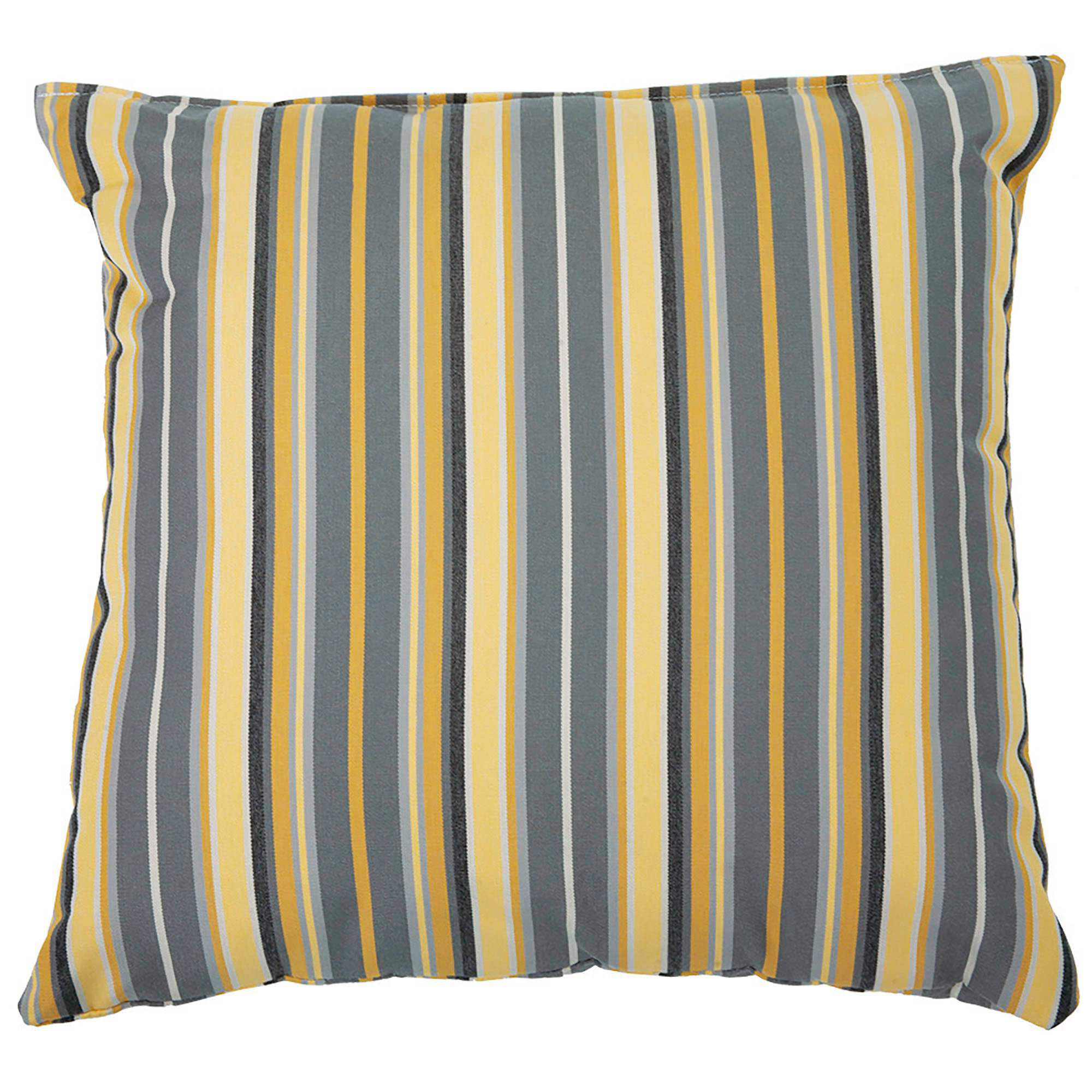 Edelen Sunbrella Throw Pillow Color: Foster Metallic