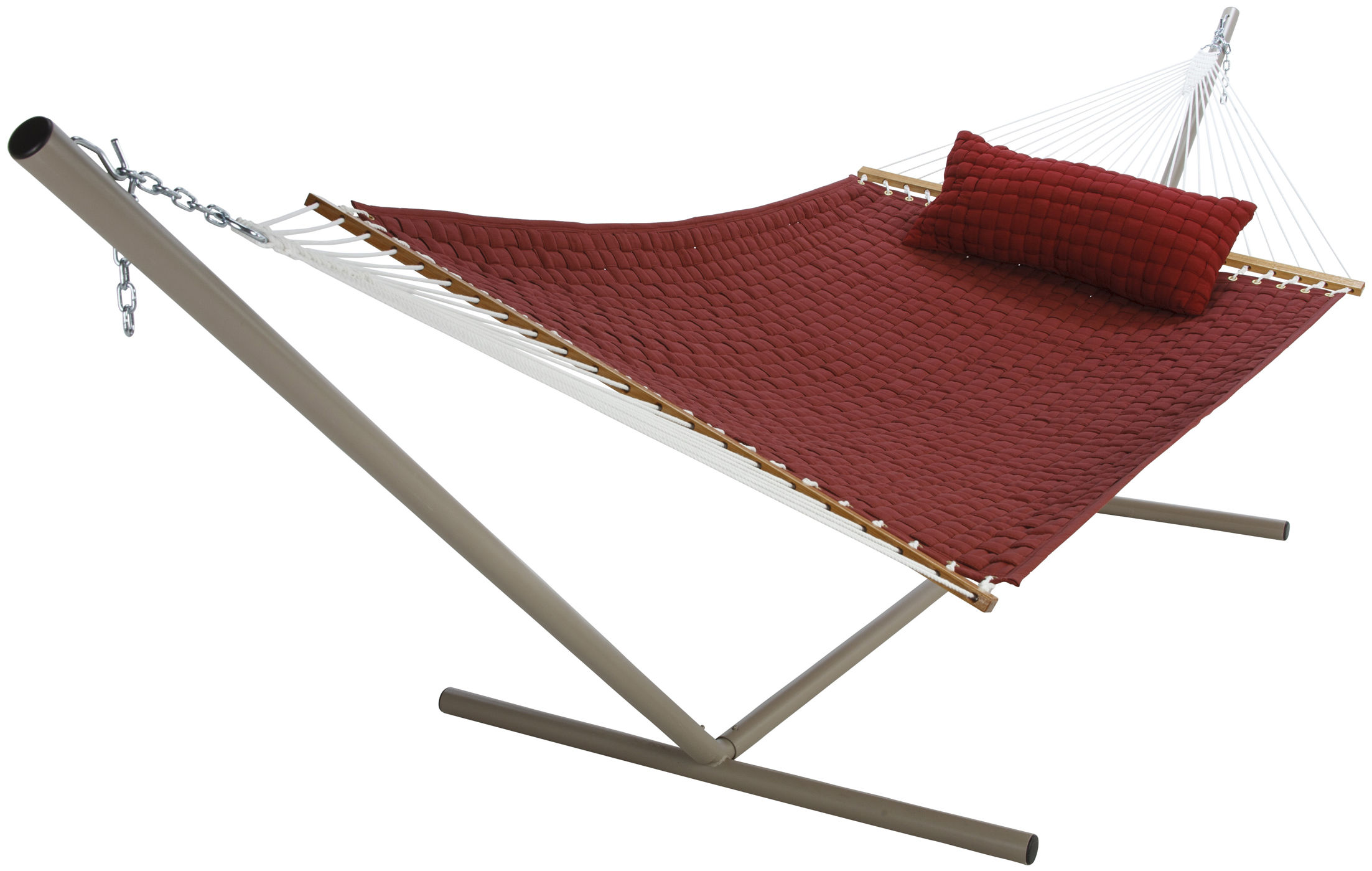 Edgebrooke Large SoftWeave Cotton Tree Hammock Color: Burgundy