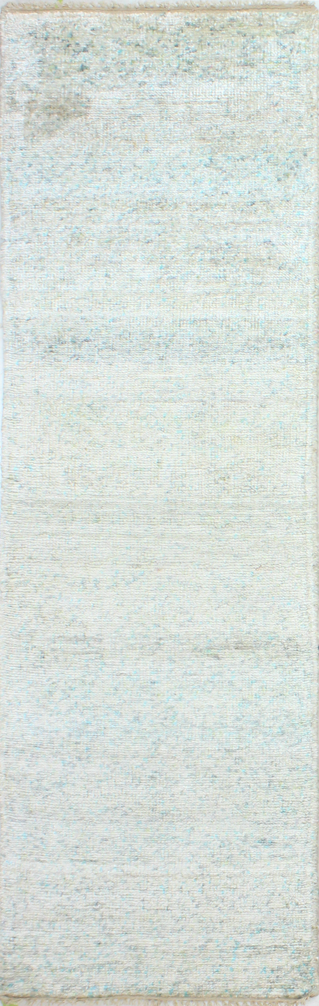 Plunkett Hand Knotted Cotton Cream Area Rug Size: Runner 2'6