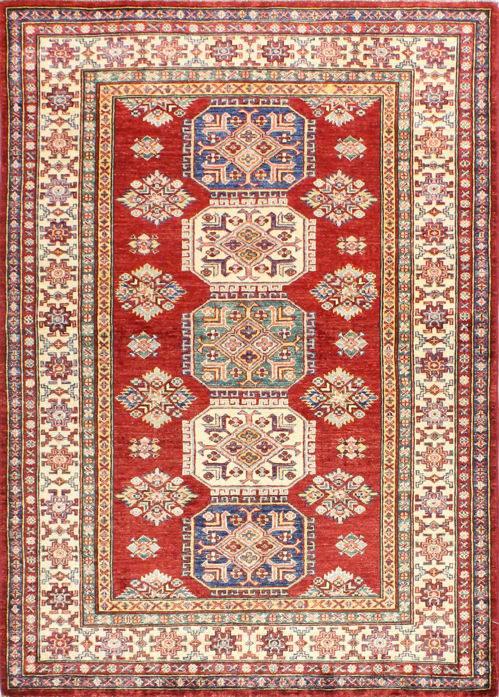 Tunstall Hand-Tufted Wool Gray Area Rug