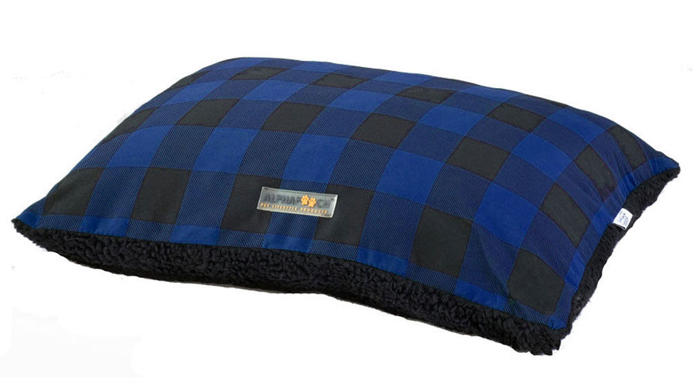 Dog Beds & Mats Softie Dog Pillow Bed The rectangular shape of the Softie is ideal for dogs that stretch out and sprawl when they sleep. Fabric designs and colors were selected for pet owners seeking style to match their decor and lifestyle. Your pet and mother nature will benefit from th...