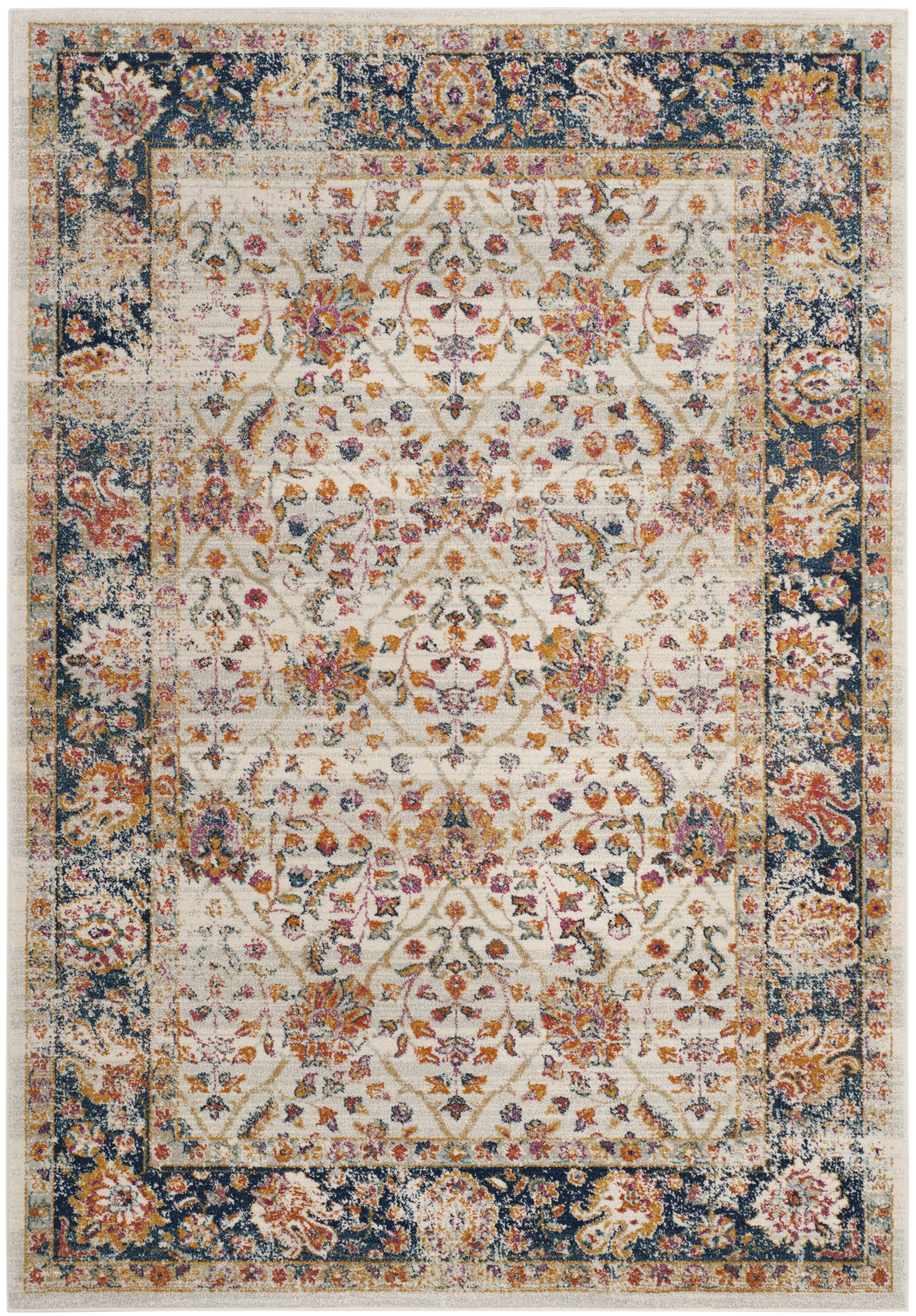 Inspiring Design Center Emerald Fl Lace Area Rug Size Grieve Cream Navy Area Rug Size Rectangle 10 X 14
