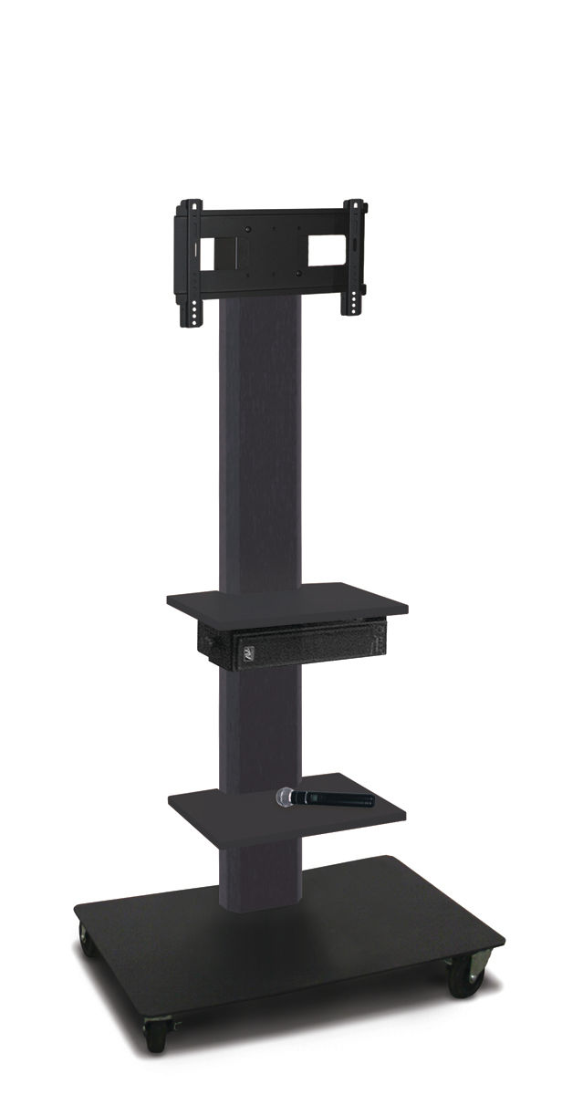TV Mounts Vizion TV Floor Stand Mount Plasma The Vizion TV Floor Stand Mount Plasma with a height adjustable bracket, built in cable management steel construction is ideal for commercial use! This 65
