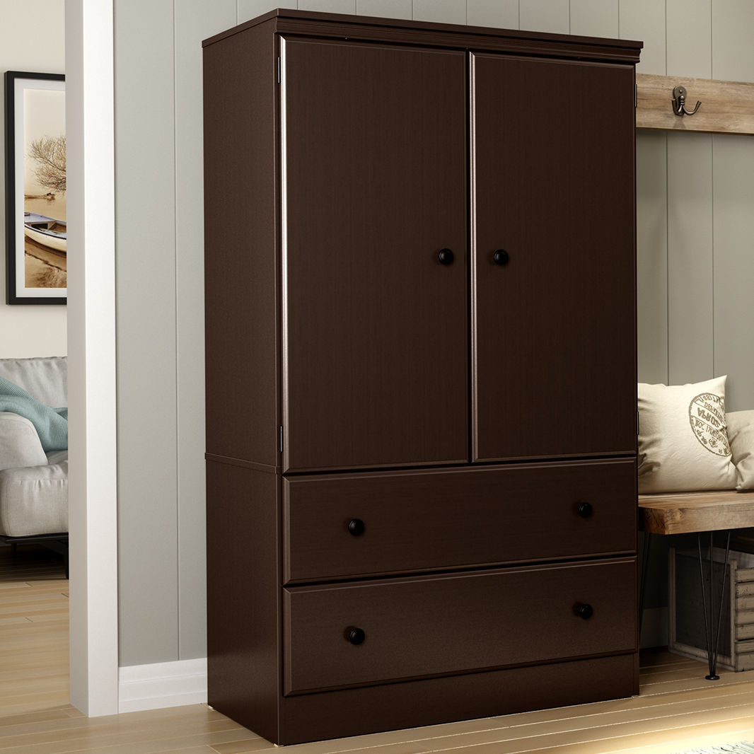 Preciado Traditional Armoire Finish: Chocolate