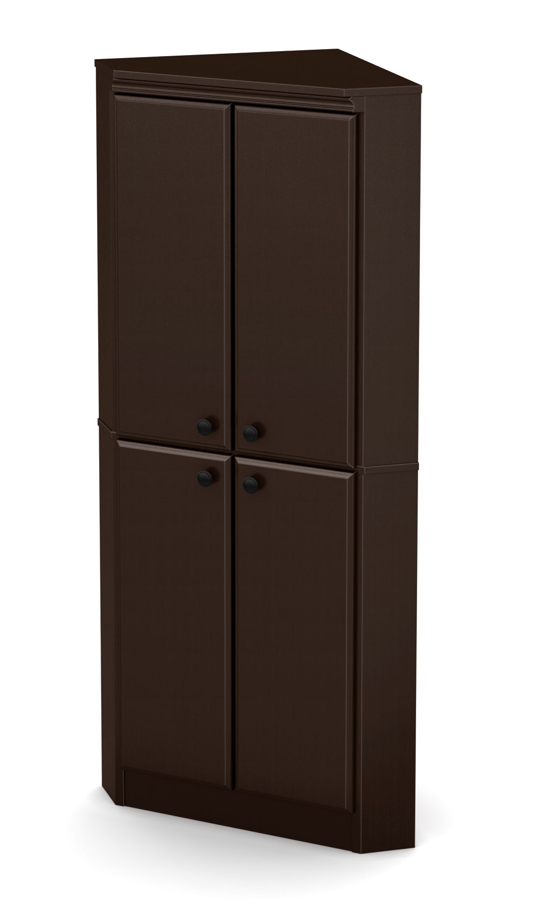 Preciado Rustic Armoire Finish: Chocolate
