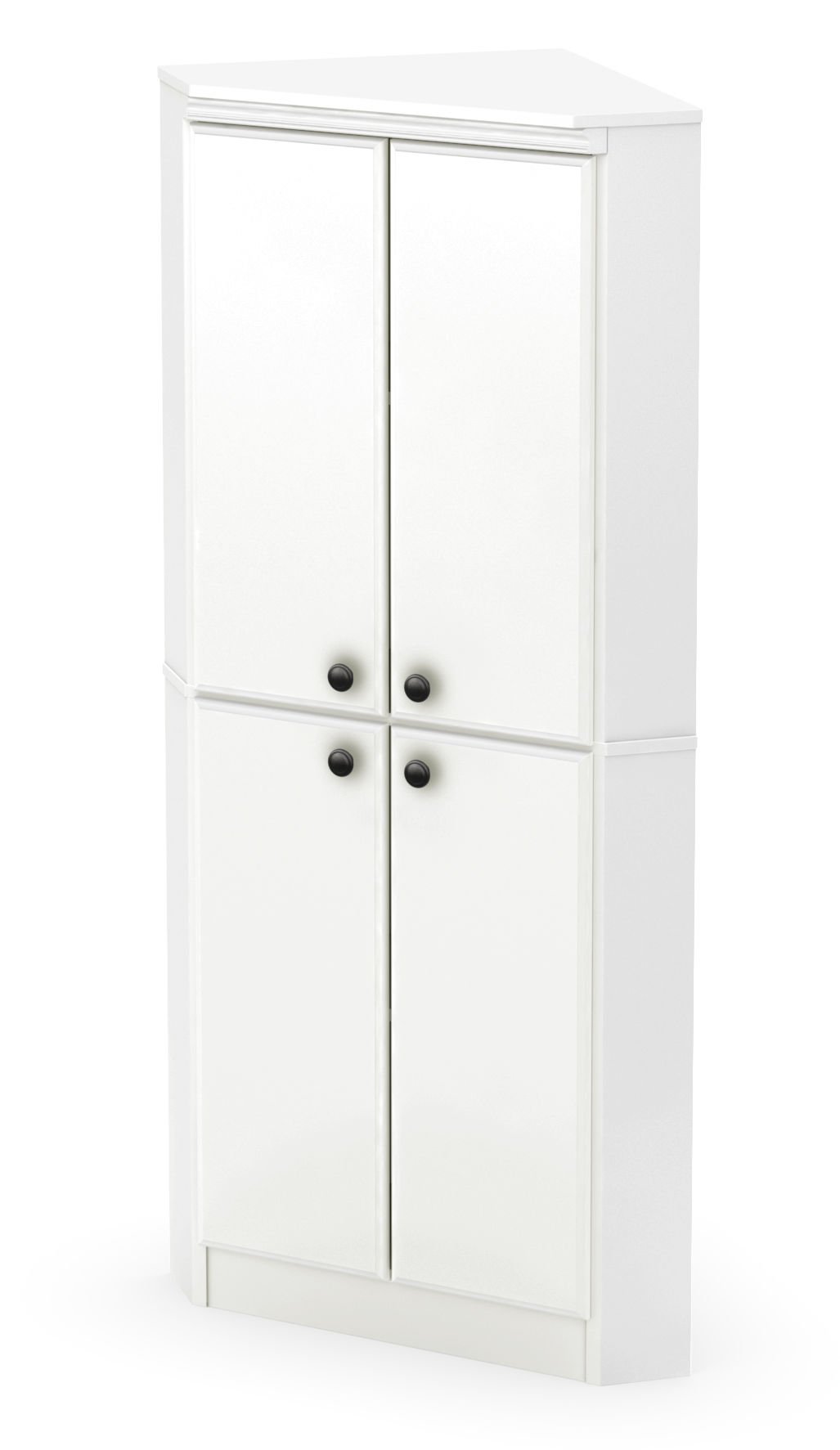 Preciado Rustic Armoire Finish: Pure White