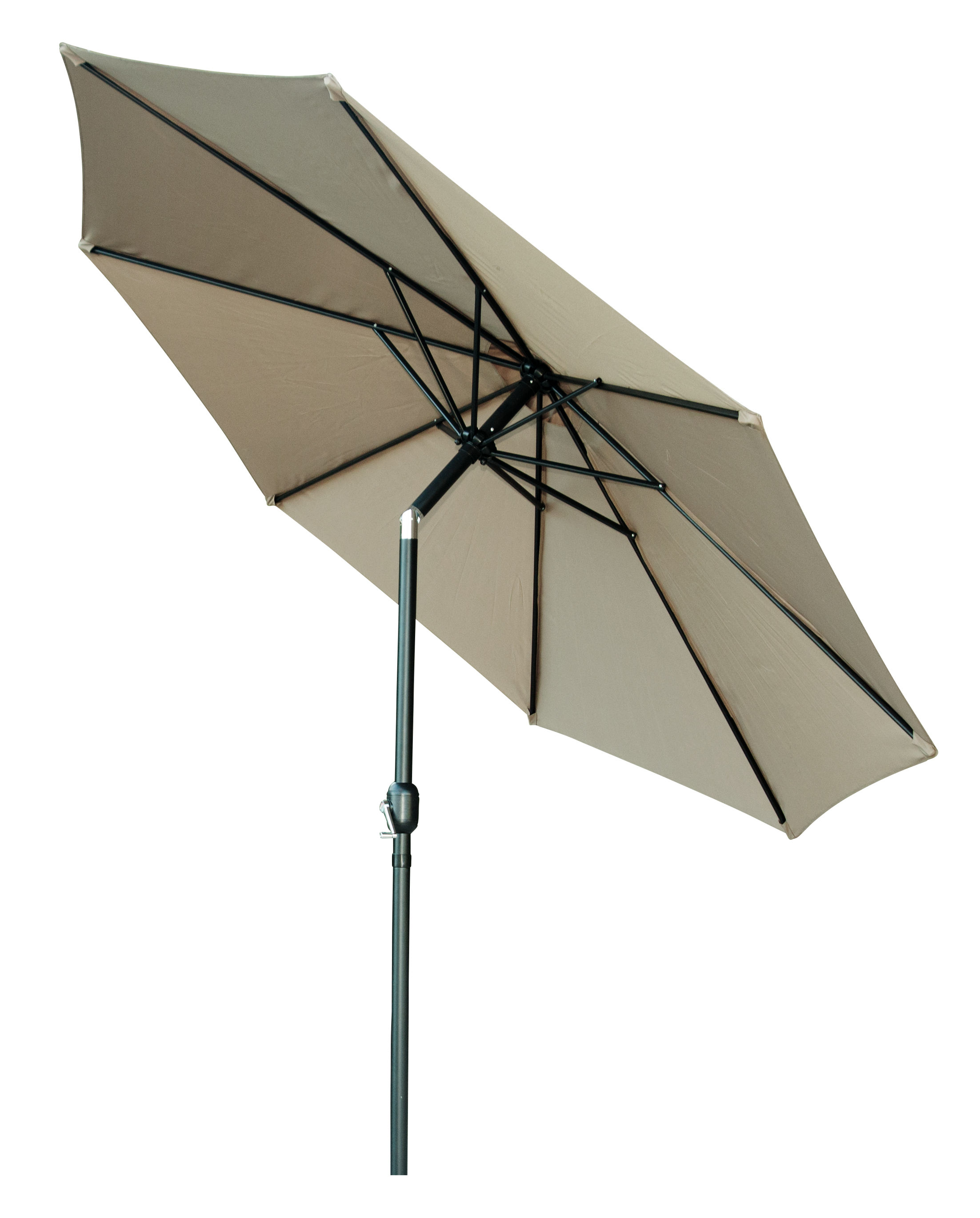 Piatt Tilt Crank Patio 10' Market Umbrella Color: Tan
