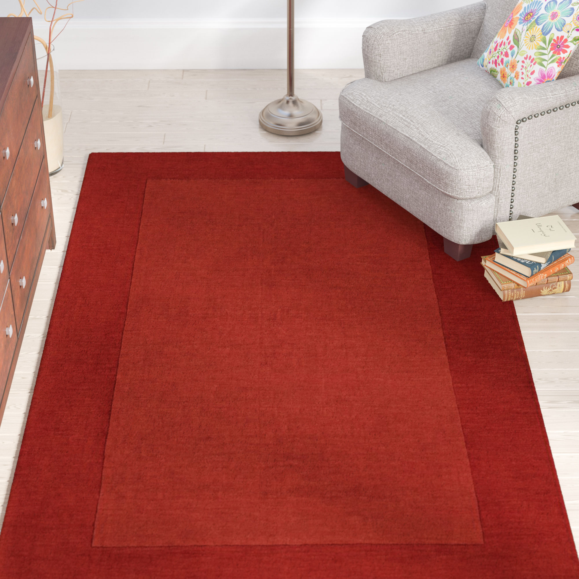 Area Rugs Bradley Hand Woven Terra Cotta Area Rug March 2019