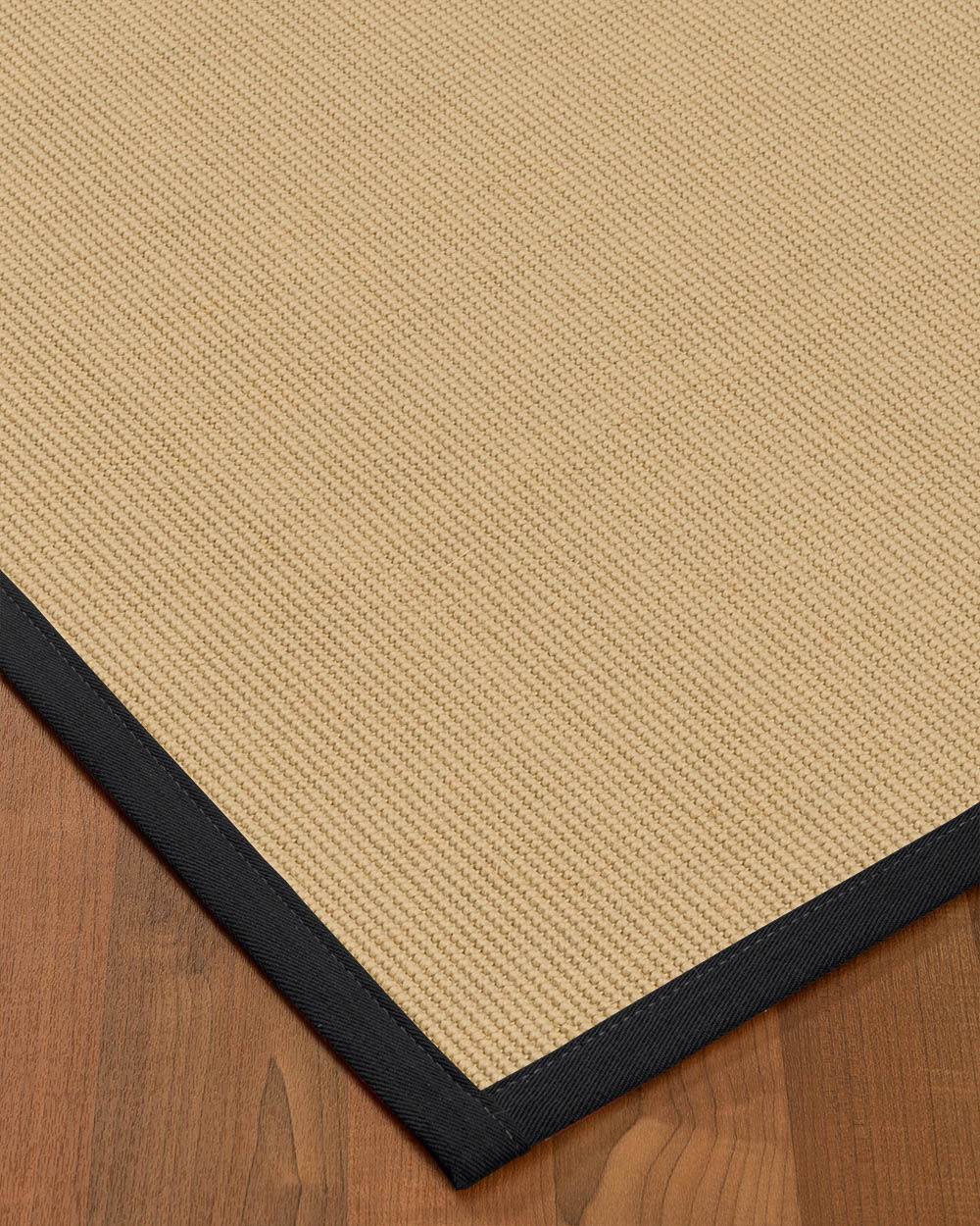 Vannatta Border Hand-Woven Wool Blend Beige/Midnight Blue Area Rug Rug Size: Rectangle 3' x 5', Rug Pad Included: No