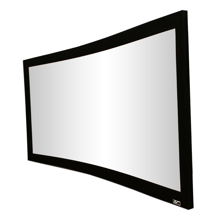 Projector Screens Lunette Series White Fixed Frame Projection Screen Features: -Aspect ratio: 2.35:1.-Screen gain: 1.1.-Lunette Series collection.-Home theater projection.-Product Type: Fixed frame.-Mount Type: Wall/Ceiling mounted.-Application: Home theater.-Projection Type: Front.-Screen Surface: White -Screen Surfac...