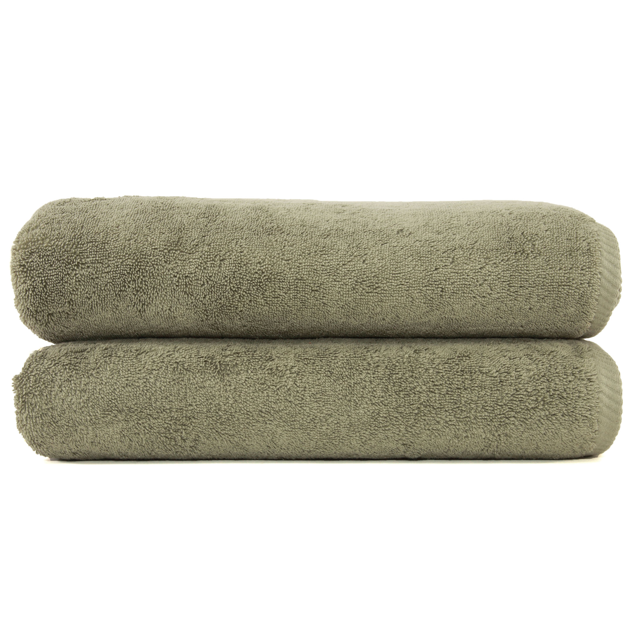 Sprimont 100% Turkish Cotton Soft Twist Bath Towel Color: Light Olive