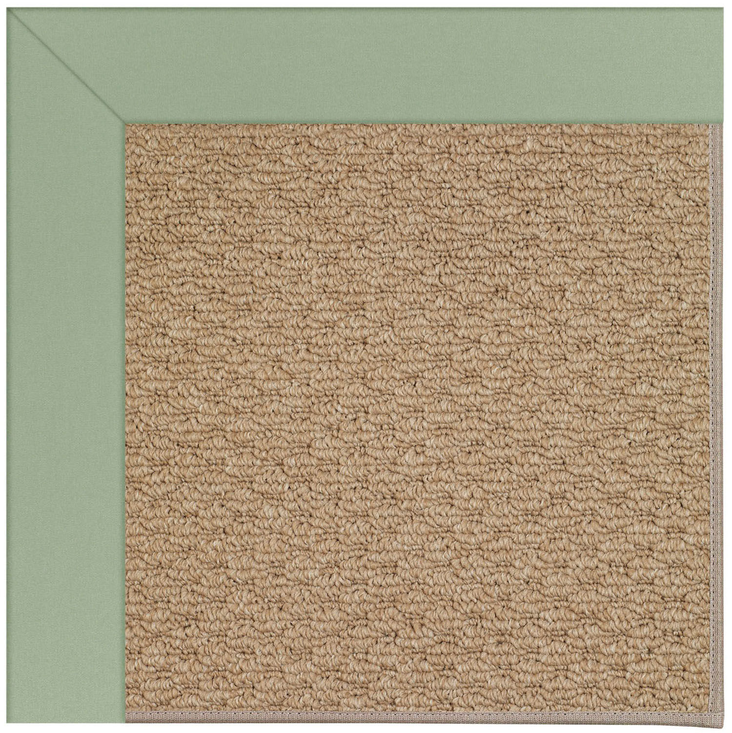 Area Rugs Lisle Machine Tufted Light Jade Brown Indoor Outdoor