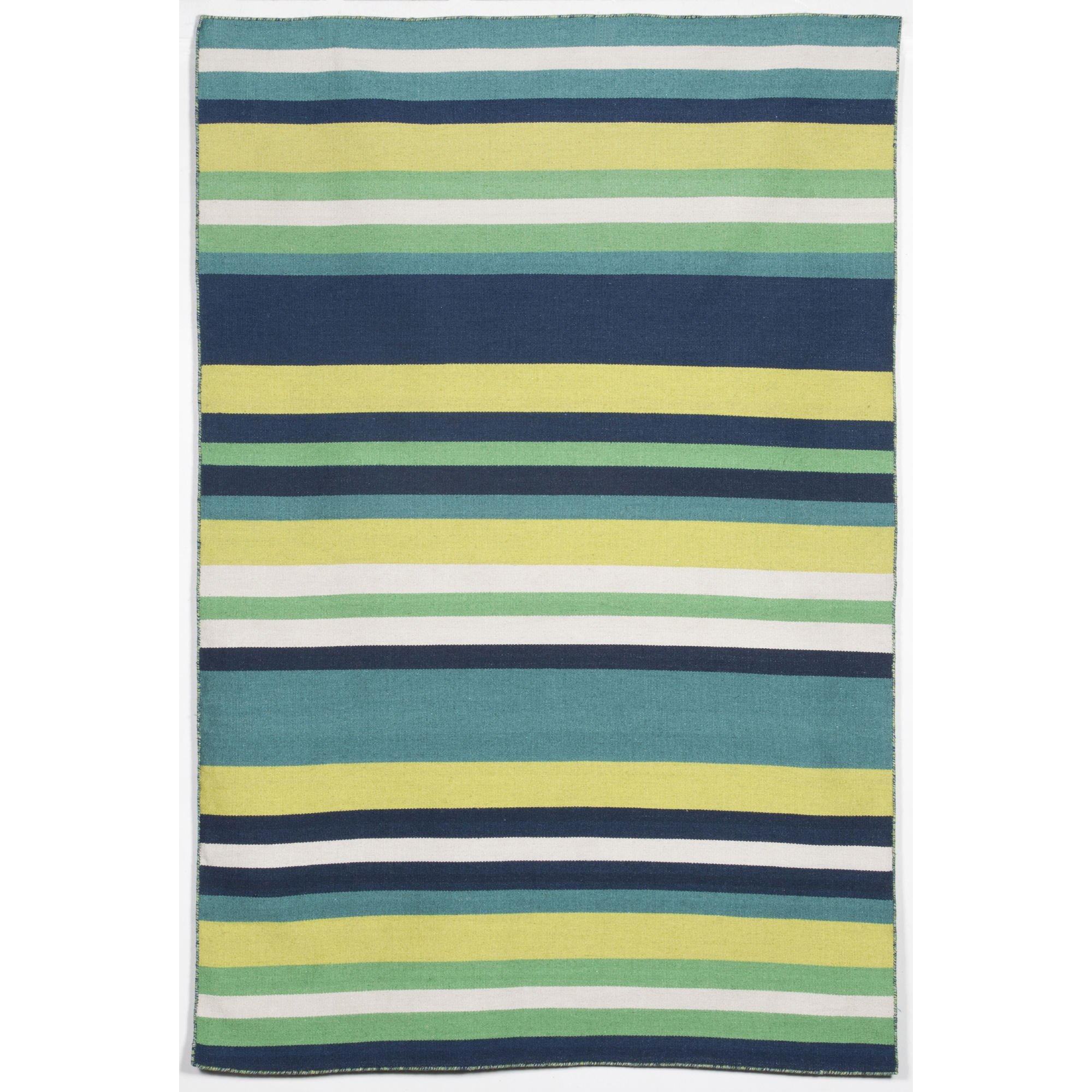Ranier Hand-Woven Green Indoor/Outdoor Area Rug Rug Size: Rectangle 8'3