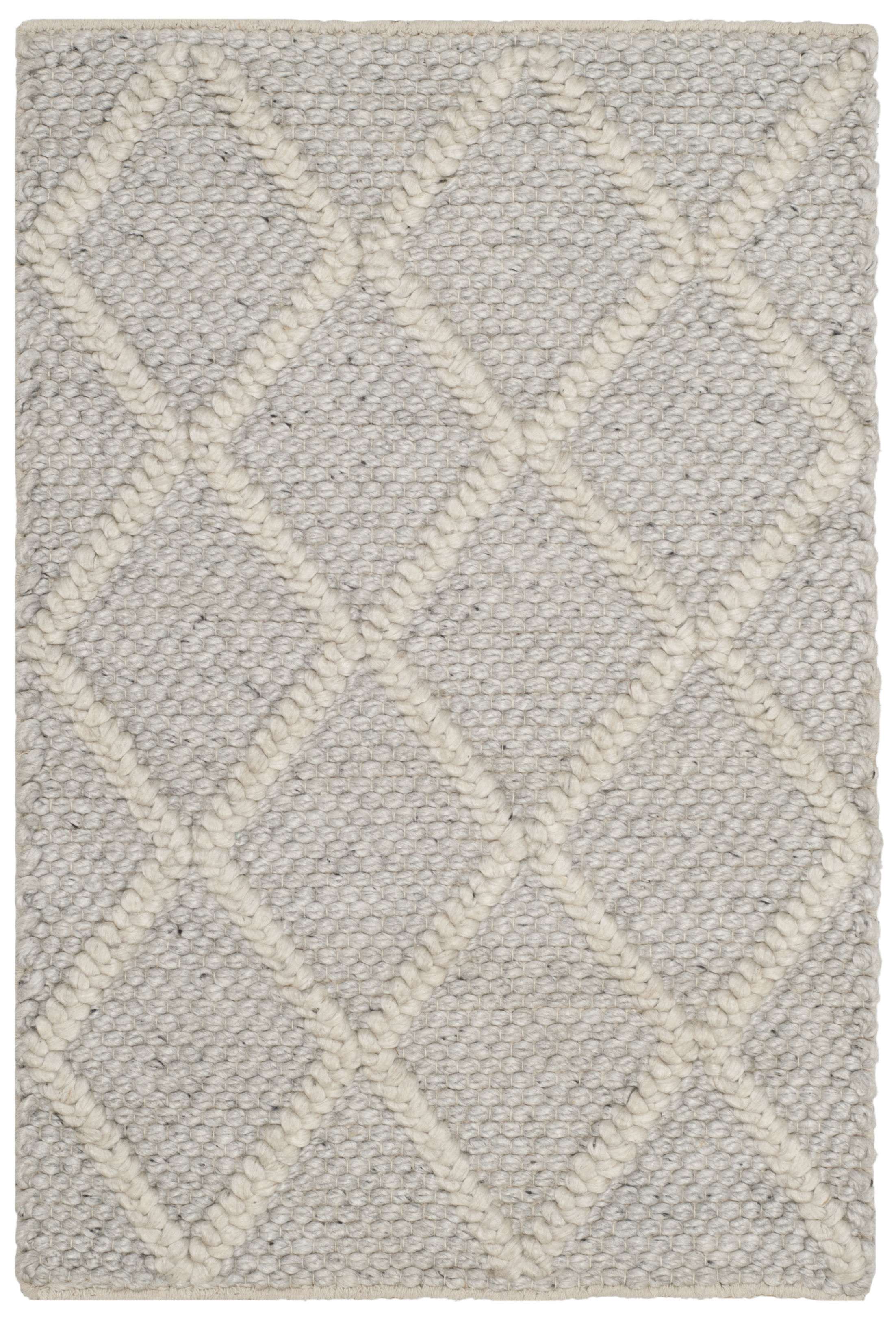 Area Rugs Billie Hand Tufted Silver Ivory Rug June 2019