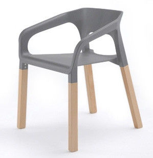 Symphony Solid Wood Dining Chair Finish: Gray