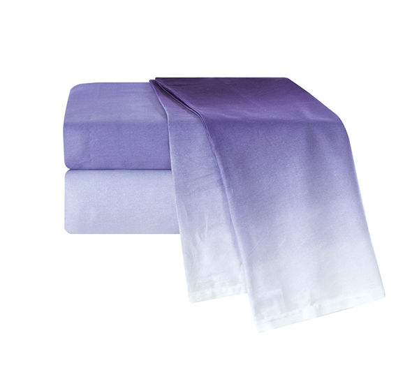 Port Lincoln Ombre 300 Thread Count Sheet Set Size: Twin XL, Color: Purple